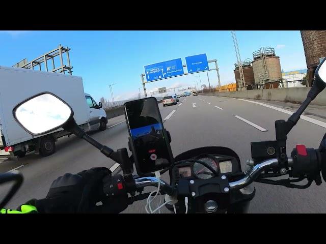 Fahrvideo mit der Suzuki GSR 600 in 4K, endet im Desaster!