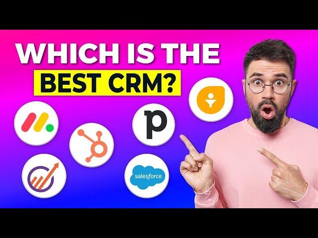 Best CRM Software | Hubspot vs Salesforce vs Zoho vs Pipedrive vs Monday (2024)