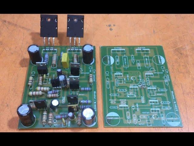 2 transistor amplifier circuit diagram