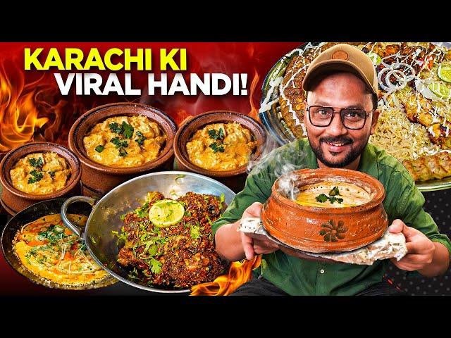 Best Handi in Karachi? | Balochi Tikka & Viral Patakha Platter | Pakistani Street Food