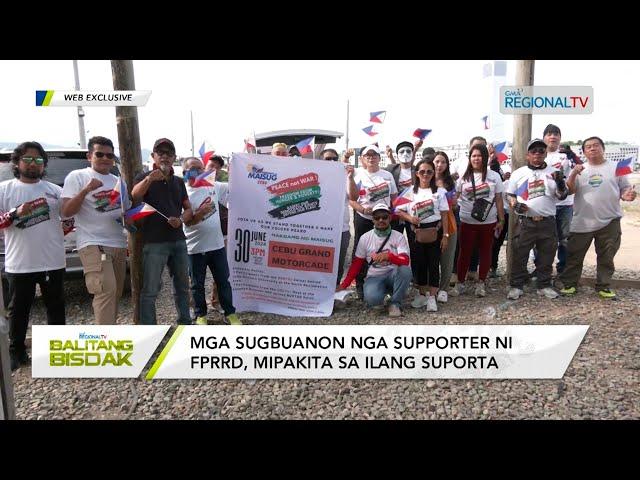 Balitang Bisdak: FPRRD Mibisita sa Tacloban City atol sa ilang Kapistahan; Walay Rally nga Gihimo