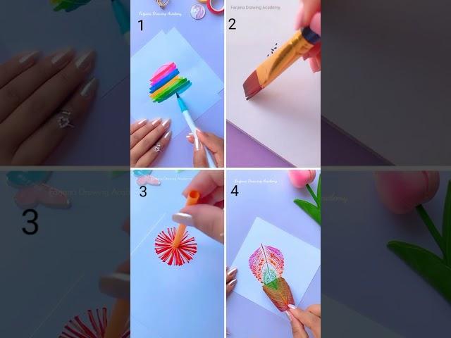 AWESOME PAINT HACKS  #creativeart  #satisfying #shorts