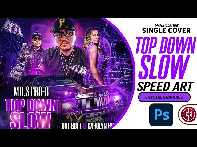 Mixtape Cover /Album Cover Art Design | Photoshop ( Speed Art ) CG 05 - CrystalGFX Designs