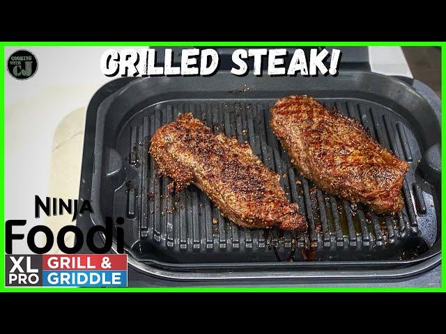 GRILLED STEAK NINJA FOODI PRO XL GRILL AND GRIDDLE! | Ninja Foodi Grill 7 in 1!