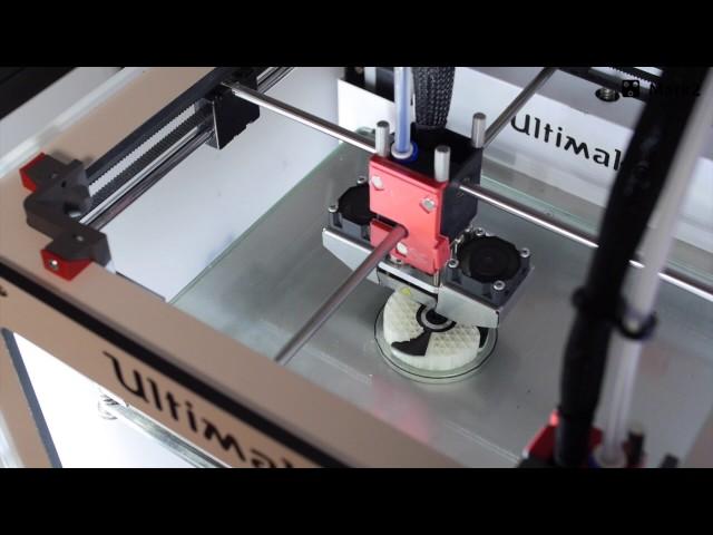 Ultimaker dual extrusion battle - round 3: PLA /  PVA