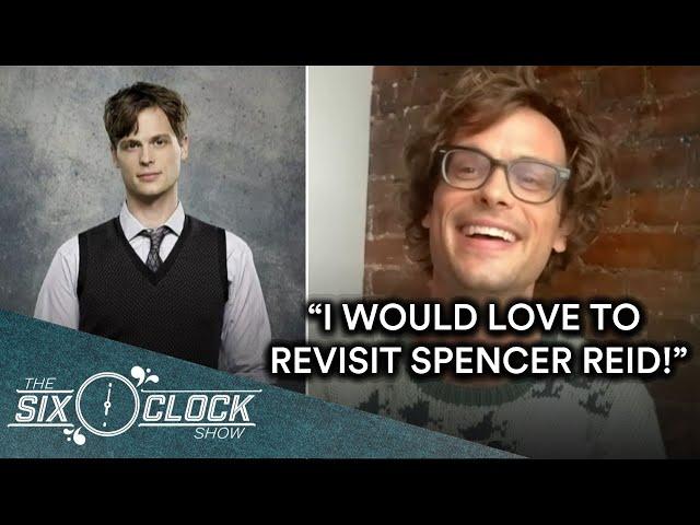 Matthew Gray Gubler gushes about Irish Tetrapod tracks, his favourite colour & playing Spencer Reid!