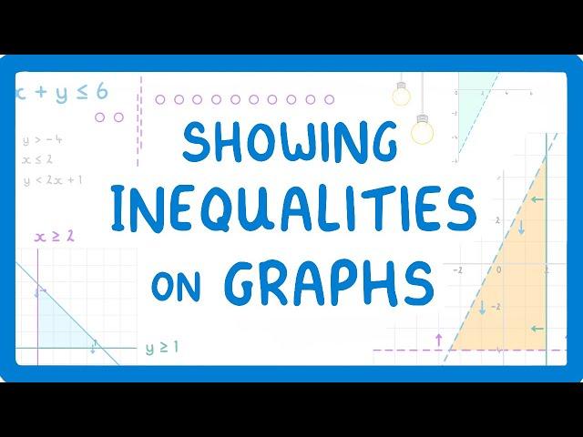 GCSE Maths - Solving Inequalities by Plotting them on a Graph (Inequalities Part 4) #59