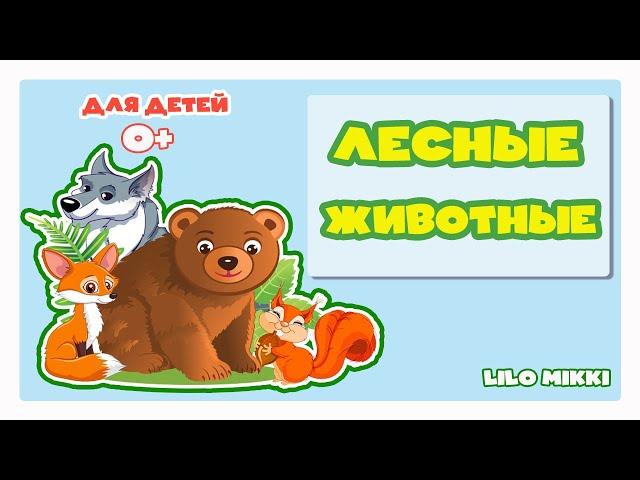 Лесные животные | Учим лесных животных