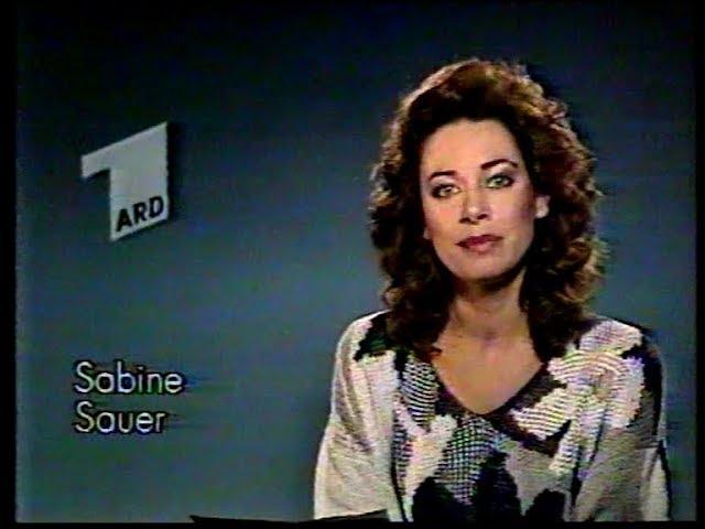 ARD 1985: Sabine Sauer sagt die falsche Sendung an