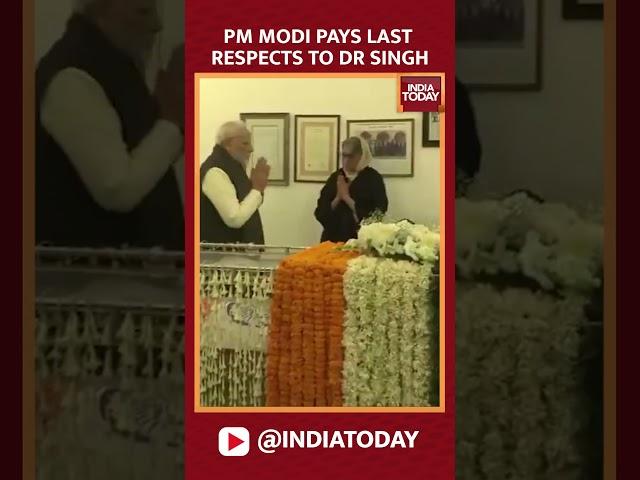 Former PM Dr Manmohan Singh: PM Modi Pays Last Respects To Late EX-PM DR Singh