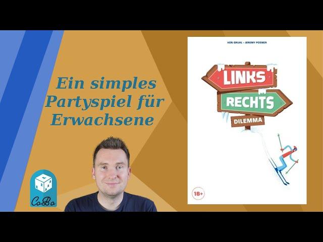 Links-Rechts-Dilemma - das ethische Partyspiel für Erwachsene - Regeln und Review 4K