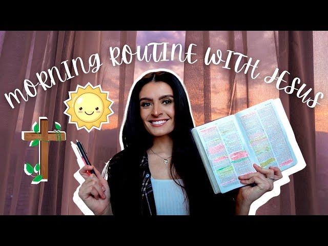 MY MORNING ROUTINE WITH JESUS | Vlog