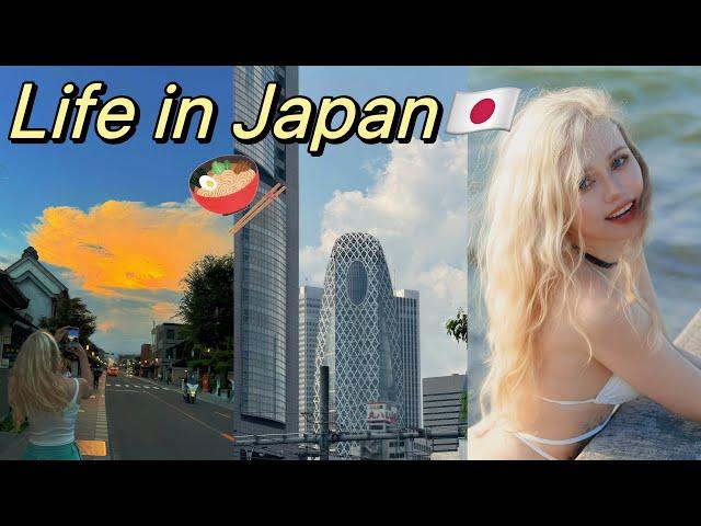 [VLOG] Daily life in Japan  trip to kawagoe and chigasaki, going to IT college and just lazy days