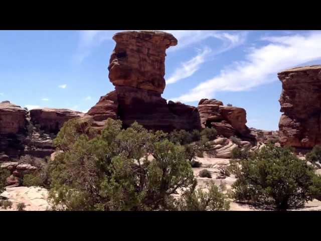 Big Spring Canyon Overlook， Canyonlands