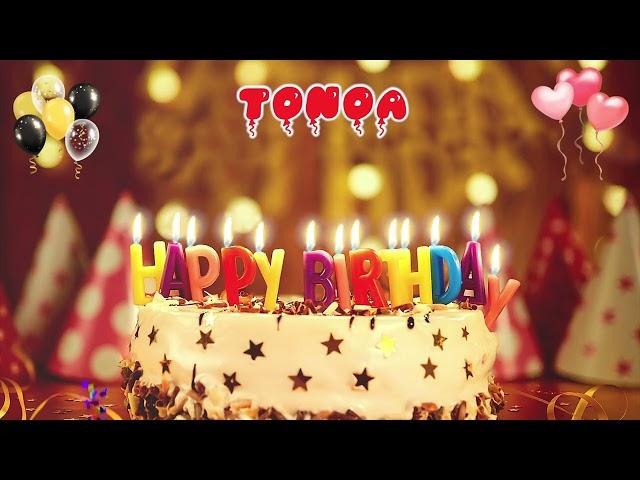 TONOA Happy Birthday Song – Happy Birthday to You