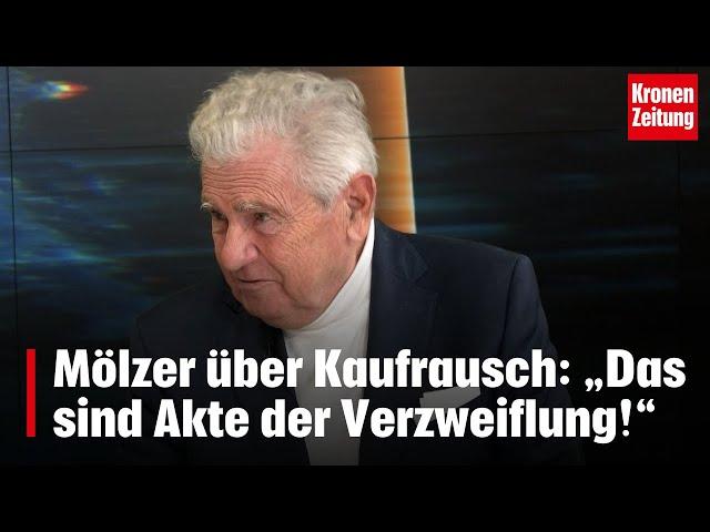 Kaufrausch im Handel - Mölzer: „Das sind Akte der Verzweiflung!“ | krone.tv DAS DUELL