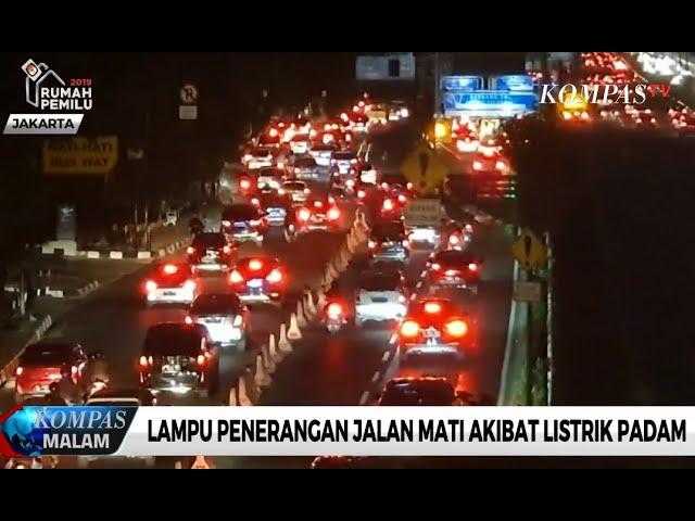 Lampu Penerangan Jalan Mati Akibat Listrik Padam