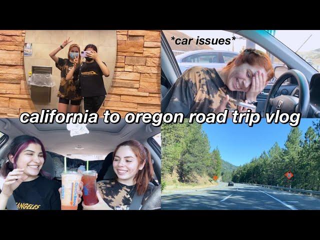 California to Oregon Road Trip Travel Vlog | Carolyn Morales