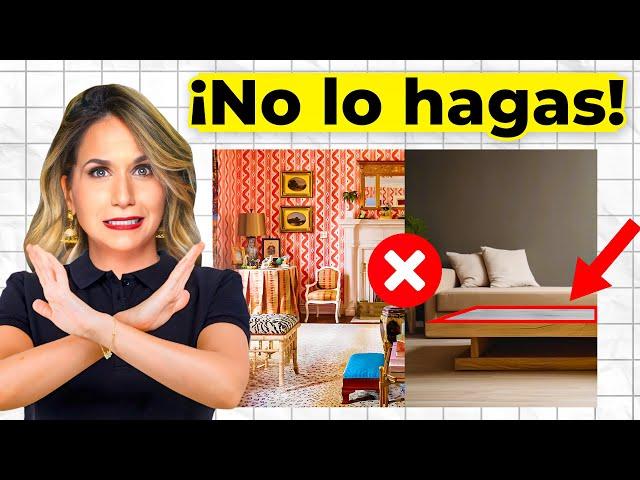 12 COSAS QUE NO HARIA EN MI SALA  + Alternativas Fáciles para Decorar De Lujo y Elegante