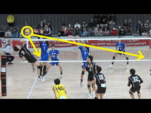 Atsuki Koayama - Japanese acrobatic volleyball spike Awesome performance collection