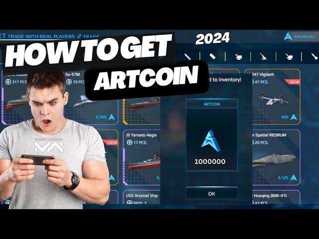 How to get artcoin in modern warships? 2024