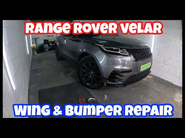 Range Rover velar repaired in a shed!! 