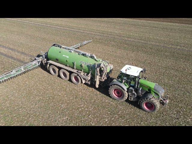 FENDT 942 & JOSKIN EURO LINER , Gülle ausbringen 2023 / spreading liquid manure