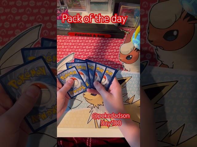 Pack of the day, Day 100 #pokemoncards #shorts #pokemon #astralradiance