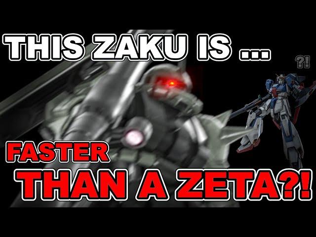 Faster than a Zeta TRANSFORMED! In a ZAKU!?- High mobility Zaku Late Model - Rigil A [Vtuber][GBO2]