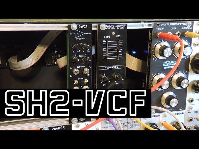 G-Storm SH2-VCF Eurorack Filter Module Demo #3