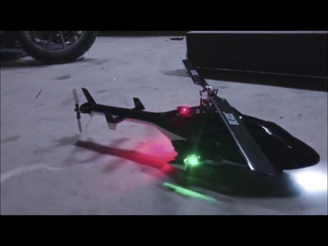 450 Size RC Airwolf Helicopter Built with Blade 330X