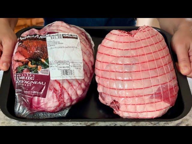 Costco Boneless Leg Of Lamb / Costco 2024 / Costco Meat / Boneless Leg Of Lamb / ASMR cooking