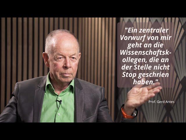 Pandemiepolitik vs. evidenzbasierte Medizin - Gespräch mit Prof. Gerd Antes