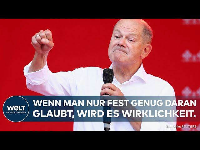 OLAF SCHOLZ: "Wir führen die nächste Regierung an!" – Was die Umfragen in Brandenburg wirklich sagen