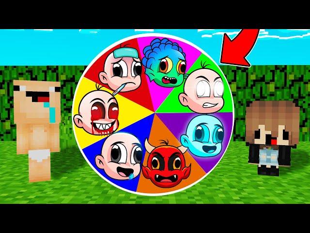 RULETA de BEBENOOB LEGENDARIOS  BEBENOOBSI VS BEBENOOB  MINECRAFT