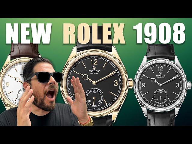 THE ROLEX WATCH I DIDN'T KNOW WE NEEDED!! - NEW ROLEX 1908!!