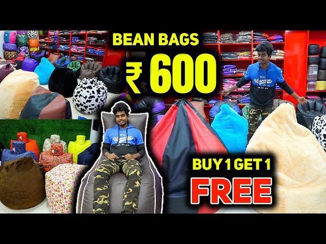 ரூ 1999 முதல் 3 XL SIZE + 1 Footrest Bean Bags (with Bean's) | Delivery Available