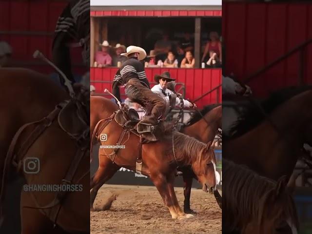 I bet everything about that  hurt  @Hardgrass Bronc Match friday ranch broncs