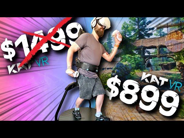 The cheapest VR treadmill?! NEW KAT WALK C2 CORE // First impressions