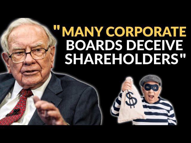 Warren Buffett: Corporate Boards Don't Care About Shareholders