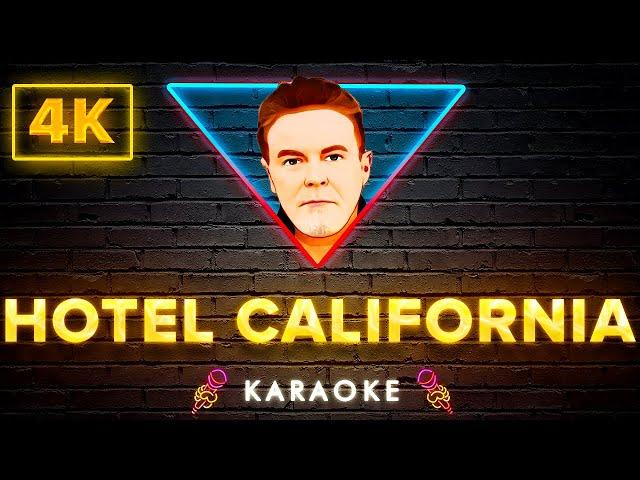 Eagles - Hotel California (4K Karaoke Version)