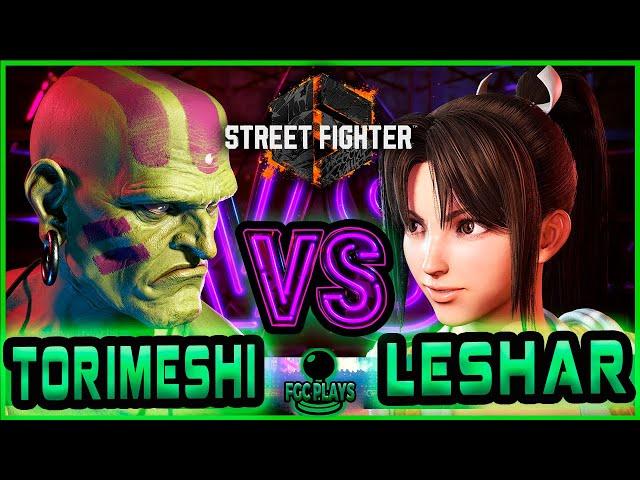 SF6  Torimeshi (Dhalsim) vs  LeShar (Mai) High Level Fight Street Fighter 6