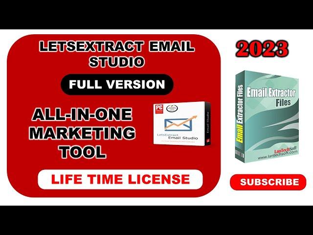 Lets Extract Email Studio Full Version 2023 | All-in-One Email Marketing Tool