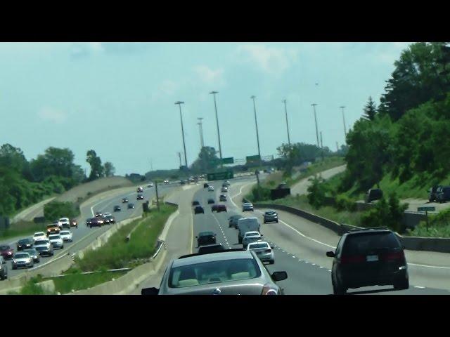 Highlights of Toronto to Niagara Drive - QEW, Ontario, Canada