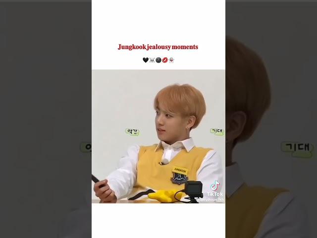 Jungkook jealousy moments️ #bts #taekook #vkook #jungkook #taehyung