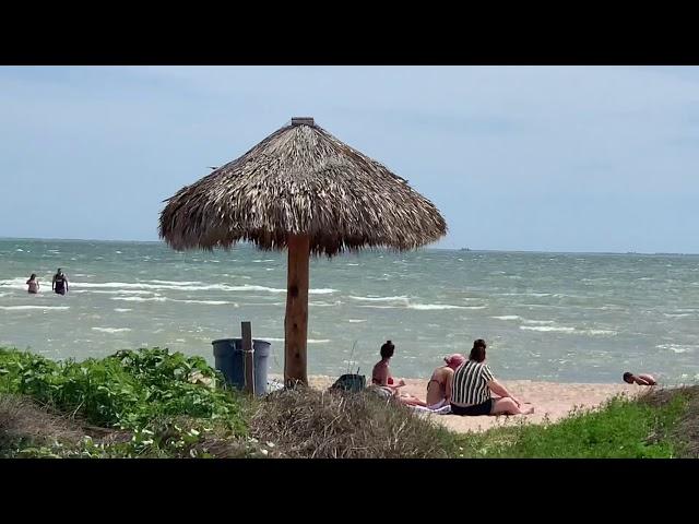 The beach at Rockport Texas