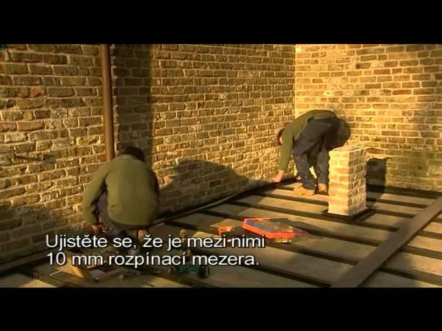 Монтаж террасной доски из ДПК Twinson (англ)