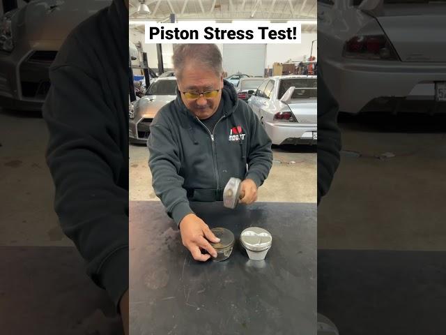 Forged vs Cast Piston Strength!