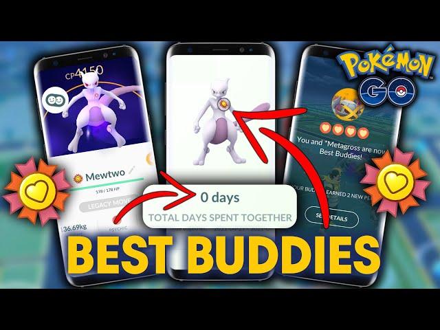 BEST BUDDIES in *0 DAYS* in POKEMON GO?! BACKGROUND BUDDIES EXPLAINED & BEST STRATEGIES