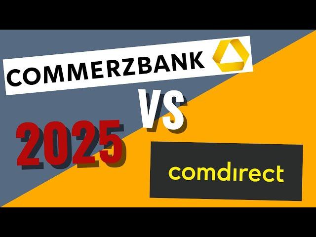 Commerzbank oder comdirect Girokonto (2025) Welches ist besser?